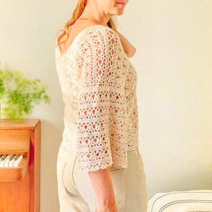 MAGNOLIA CARDIGAN CROCHET PATTERN