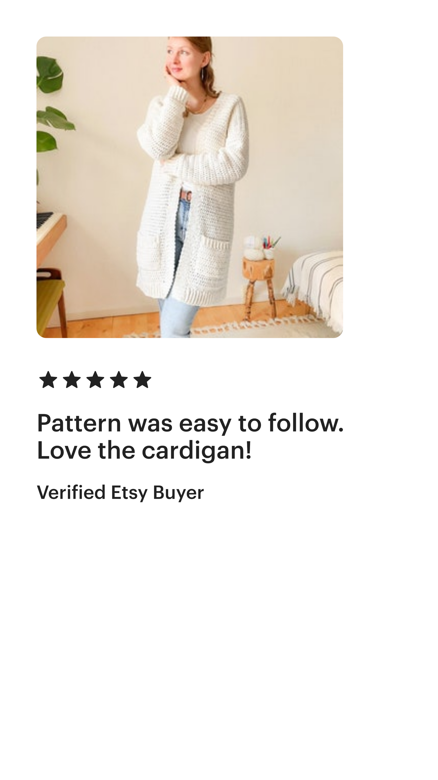 Häkelanleitung für den Milani Cardigan