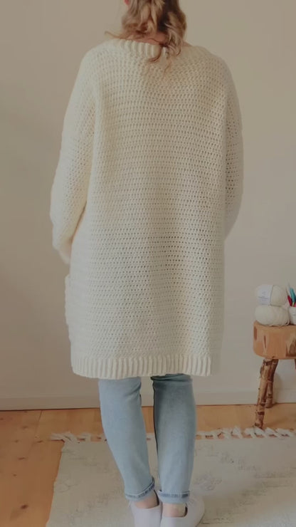 The Milani Cardigan - Crochet Pattern