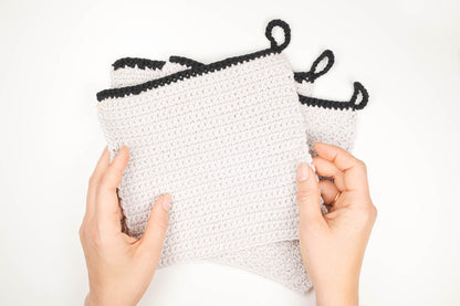 3 PATTERNS FOR EASY DISHCLOTHS CROCHET PATTERN