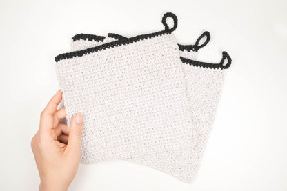 3 PATTERNS FOR EASY DISHCLOTHS CROCHET PATTERN