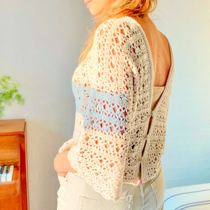 MAGNOLIA CARDIGAN CROCHET PATTERN