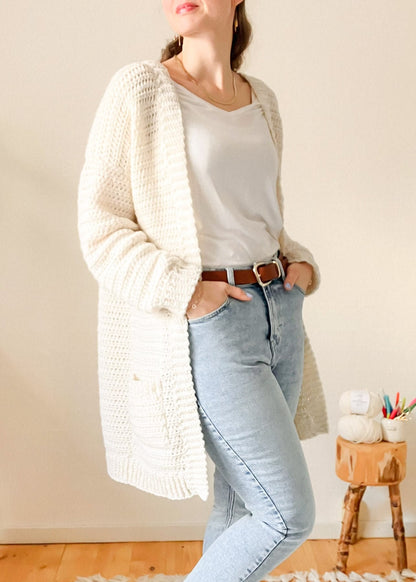 The Milani Cardigan - Crochet Pattern