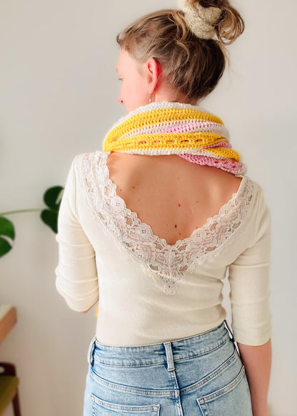 ENDLESS SUMMER SHAWL CROCHET PATTERN