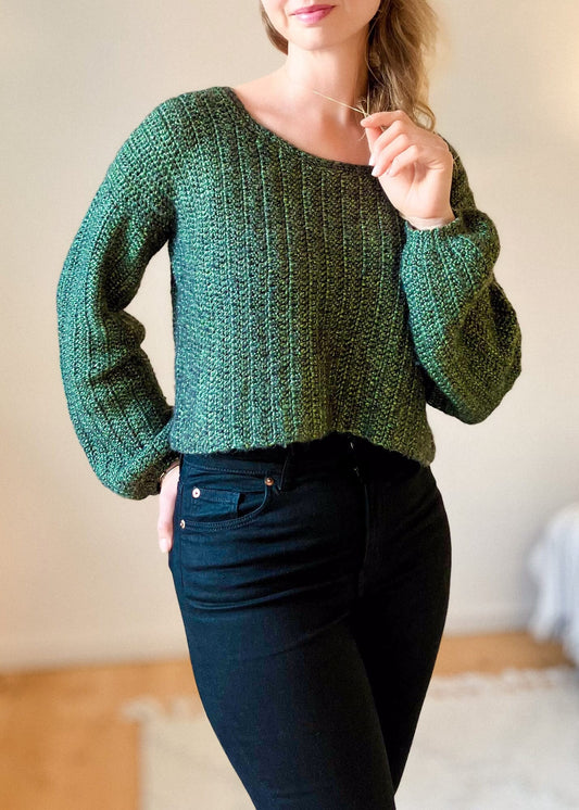 The Daylily Sweater - Crochet Pattern